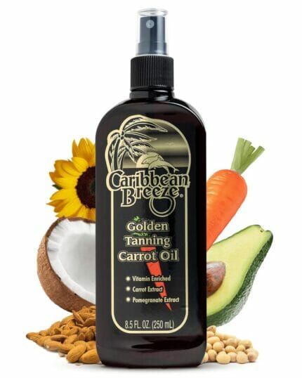 كاريبين بريز زيت تسمير البشرة بالجزر 250 مل Caribbean Breeze Ultimate Carrot Tanning Oil